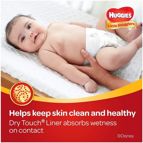 حجم حفاضات الطفل 6 (35+ رطل) ، 44ct ، huggies snugglers الصغيرة (حزمة 2) in Kuwait