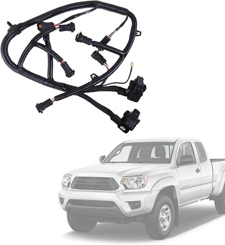 حاقن وقود المحرك تسخير الأسلاك متوافق مع فورد F-250 F-350 F-450 F-550 2005-2007 & FOR TRACESION 2004-2005 6.0L استبدال 5C3Z-9D930-A in Kuwait