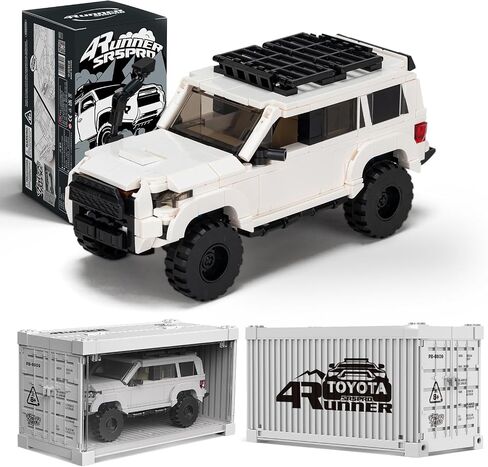 TOYOTA AE86 Trueno Building Car Sets with Display Container,TOYATA Officially Licensed, Compatible with Speed Champions, Collectible Racing Car Building Toys for Adults and Kids Boys Ages 8-16(327PCS) in Saudi Arabia