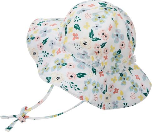 Baby Sun Hat for Toddler Boys & Girls ، UPF 50+ ، قبعات دلو واسعة قابلة للتعديل ، قبعات شاطئية الصيف ، مثالية للأعمار من 1 إلى 7 سنوات in Kuwait