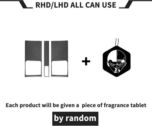 Real Carbon Fiber Car Front Reading Light Panel Decals Sticker Interior Trim Cover Accessories Compatible with Honda CRV CR-V 2007 2008 2009 2010 2011 in Kuwait