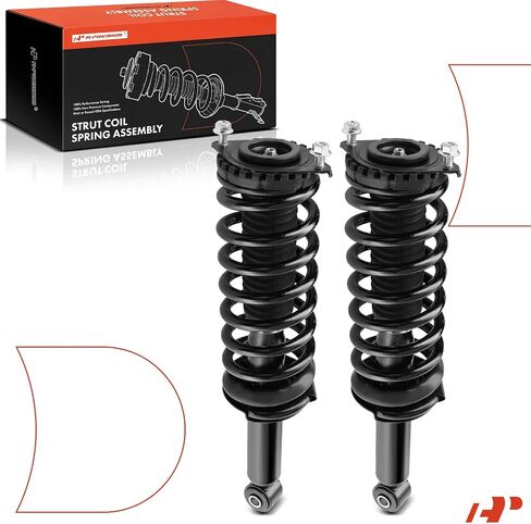 A-Premium Rear Pair (2) Complete Strut & Coil Spring Assembly Compatible with Subaru Outback 2001 2002 2003 2004, Driver and Passenger Side in Saudi Arabia