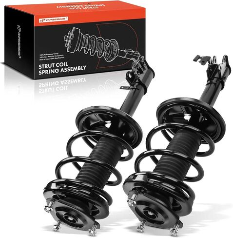 A-Premium Front Pair (2) مجموعة كاملة من STRUT و COIL Spring متوافقة مع Toyota RAV4 1996 1997 1998 2000 ، AWD فقط ، سائق ومسافر جانب in Saudi Arabia