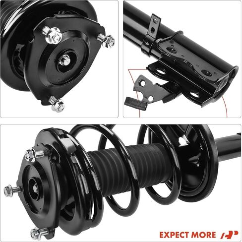 A-Premium Front Pair (2) مجموعة كاملة من STRUT و COIL Spring متوافقة مع Toyota RAV4 1996 1997 1998 2000 ، AWD فقط ، سائق ومسافر جانب in Saudi Arabia