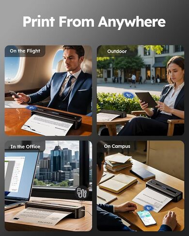 Phomemo M832Pro Bluetooth Portable Printer Gray in Saudi Arabia