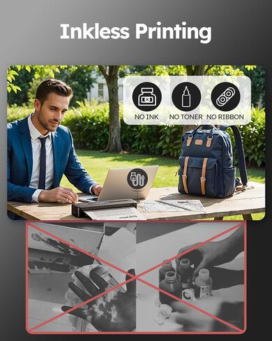 Phomemo M832Pro Bluetooth Portable Printer Gray in Saudi Arabia