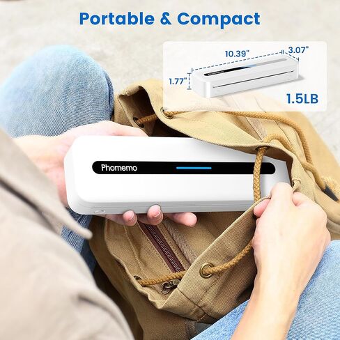 Phomemo M832Pro Bluetooth Portable Printer Gray in Saudi Arabia