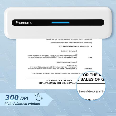 Phomemo M832Pro Bluetooth Portable Printer Gray in Saudi Arabia