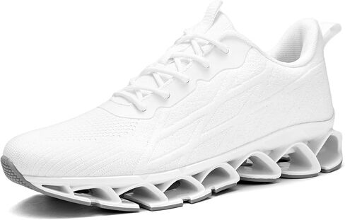 أحذية الركض الرجالية الرياضية غير الرسمية للأزياء الرياضية أحذية رياضية للمشي الدانتيل حتى الشفرة غير القابلة للتنفس in Kuwait