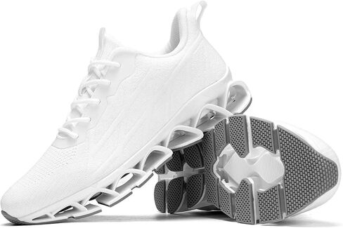 أحذية الركض الرجالية الرياضية غير الرسمية للأزياء الرياضية أحذية رياضية للمشي الدانتيل حتى الشفرة غير القابلة للتنفس in Kuwait