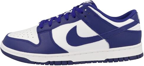 أحذية Nike Dunk Low Retro Men (DV0833-103 ، White/University Red/Concord) حجم 10 in Saudi Arabia