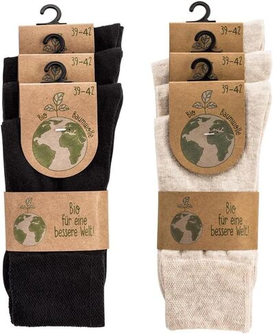 Leo Design 6 Pair Organic Cotton Dress Socks Scefivible Socks for Women و Liners و Soft Cuff (US ، 6-9 ، Beige) in Kuwait