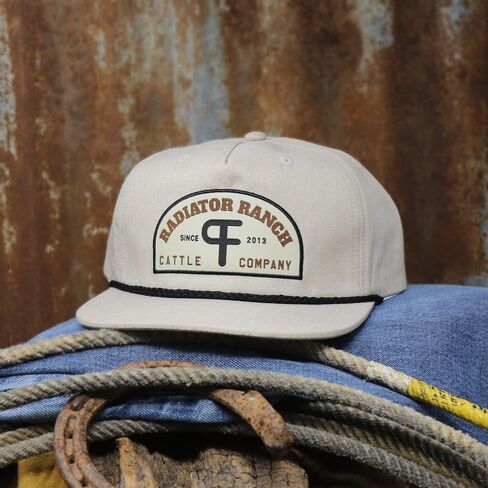 Rodeo Time Dale Brisby Radiator Ranch Bull Hauler Snapback Hat – Western Cowboy Cap for Men & Women – Adjustable Fit in Kuwait