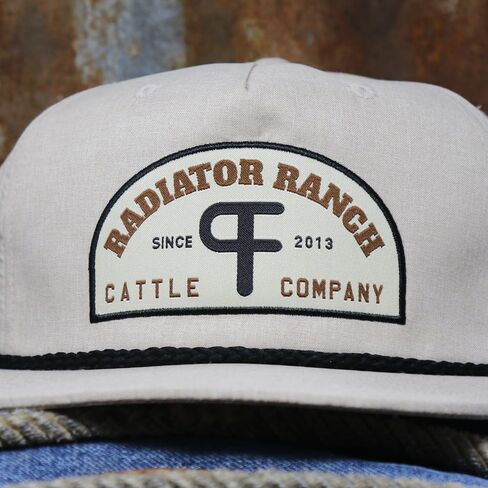 Rodeo Time Dale Brisby Radiator Ranch Bull Hauler Snapback Hat – Western Cowboy Cap for Men & Women – Adjustable Fit in Kuwait