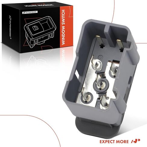 A-Premium Power Window Switch متوافق مع Ford F150 1997-2002 ، F250 1997-1999 ، Expedition 1997-2002 ، F250/F350/F450/F550 Super Duty 1999-2001 ، F650 ، F750 ، SPERTION & LINCOLN NAVIGATOR ، Blackwood in Saudi Arabia