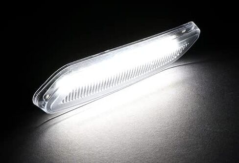 Pair Clear Lens Front Turn Signal Side Marker Light Lamp Compatible with 2011-2017 Mini Cooper Countryman R60 & Compatible with 2013-2016 Mini Cooper Paceman R61, 2014 2015 (White LED) in Kuwait