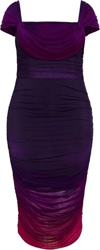 City Chic Women's Plus Size Dress-Alyssa Print in Saudi Arabia