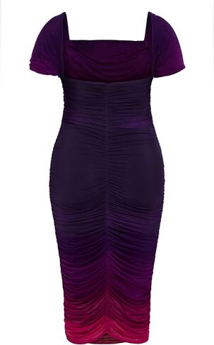 City Chic Women's Plus Size Dress-Alyssa Print in Saudi Arabia