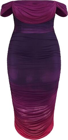 City Chic Women's Plus Size Dress-Alyssa Print in Saudi Arabia