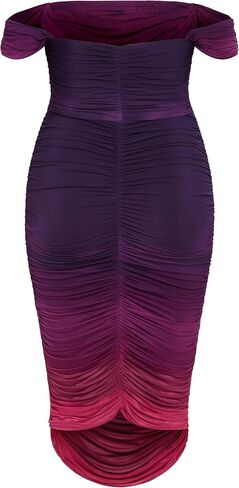 City Chic Women's Plus Size Dress-Alyssa Print in Saudi Arabia
