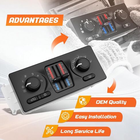 599-210XD A/C Heater Climate Control Module Compatible with Chevrolet GMC Cadillac Buick Isuzu Olds Saab Models # 15195333; 15195382; 15195383; 15201681; 15203181; 15220317; 15220318; 15-73095 in Saudi Arabia