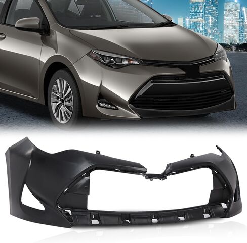 PIT66 Primered Preser Presper Cover ، متوافق مع Toyota Corolla 2017-2019 Sedan (4-Door) CE ، L ، Le & Xle Models فقط To1000423 ، 5211903907 ، 191275231968 in Saudi Arabia