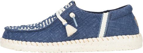 HEYDUDE Wendy Funk Coastal Jute Pink Size 9, Women’s Shoes, Women’s Slip-on Loafers, Comfortable & Light-Weight in Saudi Arabia