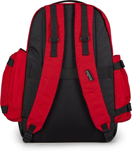 JanSport Seattle Pack – Durable Backpack with Main Compartment, Dual Water Bottle Pockets, and Zippered Plush Lined Laptop Compartment, Black in Saudi Arabia