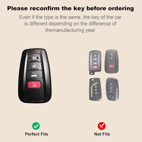 for Toyota 4 Buttons key fob cover with Diamond Heart Keychain, Car Accessories TPU for Fortuner Tundra Camry RAV4 Highlander Challenger Smart Key, Silver Purple in Saudi Arabia
