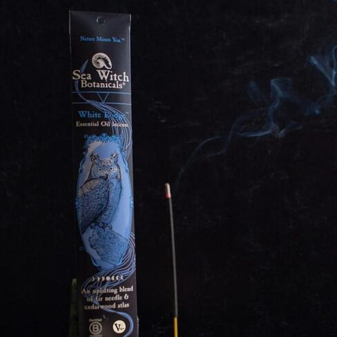Sea Witch Botanicals Collection Triad Triad Corense | كل من الزيت الأساسي الطبيعي خلط | 3 صناديق من 20 عصي البخور | غير سامة | الطقوس والاسترخاء in Saudi Arabia