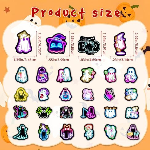 Neon Water Bottle Stickers for Kids Glow in The Dark, 60 PCS Vinyl Waterproof Stickers Pack for Laptop Skateboard Phone Case, Cute Neon Animals Decals for Teens in Kuwait