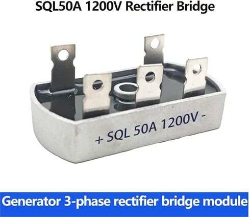 SQL50A 1200V Three Phase Diode Bridge Rectifier with Aluminum Metal Case 50Amp SQL50A Module in Saudi Arabia