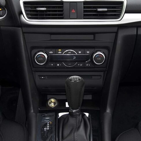 Qiilu Black Leather Center Console Armrest Lid Cover Fit for A3 8P / A5 2003 2004 2005 2006 2007 2008 2009 2010 2011 2012 2013 Replaces 8P0864245P in Saudi Arabia