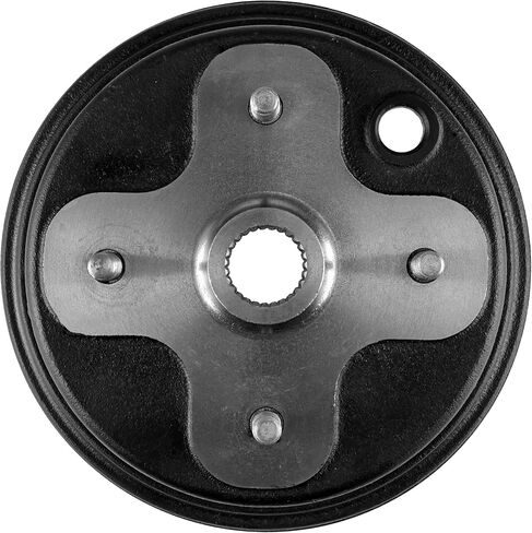 Caltric Front Wheel Brake Hub متوافق مع Yamaha ATV Big Bear 350 4WD YFM350FW 1989-1998 / KODIAK 400 4WD YFM400FW 1993-1998 in Saudi Arabia