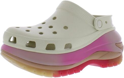 Crocs Mega Crush Clog Sandal for Unisex-Adult, Elemental Blue, 25.0 cm in Saudi Arabia