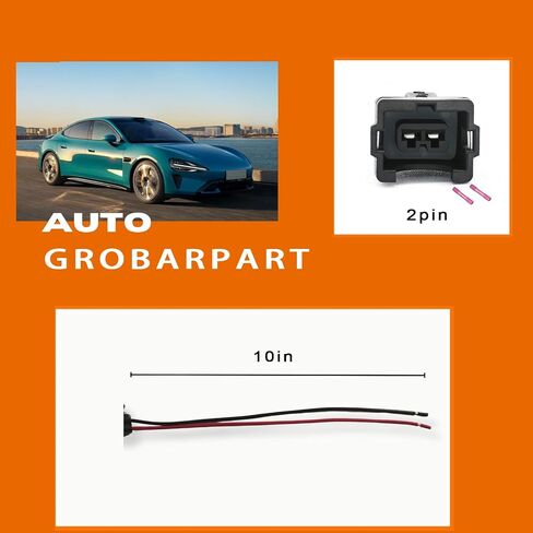 8 Pcs Fuel Injector Connector Wiring Harness Pigtail Plug Wire Fit for Ford 4.6L 5.0L 5.4L 5.8L - E150, E250, E350, F150, F250, F350, Mustang Replace 0280150943 in Saudi Arabia