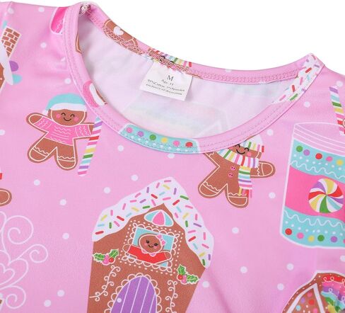 Toddler Girl Christmas Dress Snowman Christmas Trees Truck Plaid Reindeer Santa Claus Winter Knee Length Dress 2-8Y in Saudi Arabia