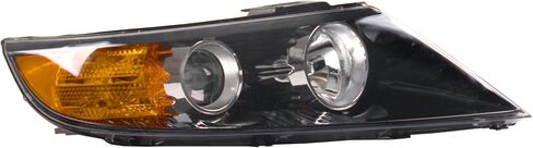 Left Headlight Assembly Driver Side W/O Bulb black Compatible with 2011 2012 2013 Kia Sorento KI2502143 in Saudi Arabia