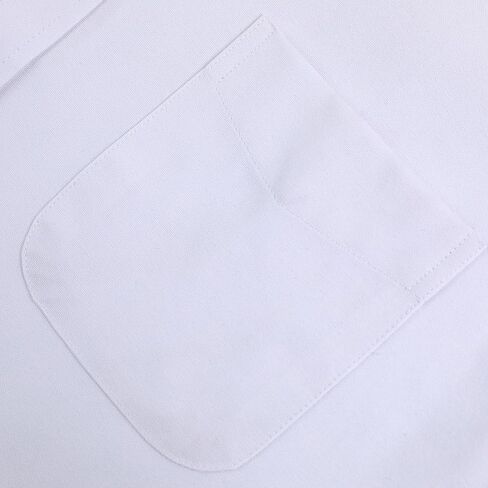 قميص الأكمام الطويلة من أكسفورد للرجال ، والأعمال غير الرسمية مع جيب الصدر ، وخالي من التجاعيد ، S-6XL و Multi-Color in Kuwait