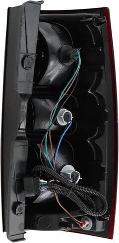 لعام 2007 2008 2009 2010 2010 2012 2013 2014 Chevy Tahoe Suburban Tail Lights Assembly Placbly 07-14 Brake Lamps Side and Raptenger Side ، Red Smoked مع لمبة وتسخير GM2800196 ، GM2801196 in Saudi Arabia