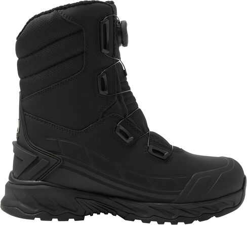 Helly-Hansen Bifrost BOA Waterproof Winter Work Boots for Men - Leather with Solarcore, 400g Primaloft Insulation, Slip-Resistant Outsoles, EH Rated in Saudi Arabia