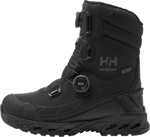 Helly-Hansen Bifrost BOA Waterproof Winter Work Boots for Men - Leather with Solarcore, 400g Primaloft Insulation, Slip-Resistant Outsoles, EH Rated in Saudi Arabia