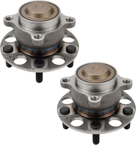 KAX 512544 Pair Rear Wheel Bearing Hub Assemblies Compatible with 2013-2015 2018-2023 Honda Accord, 2015-2020 Acura TLX 5 Lugs W/ABS in Saudi Arabia