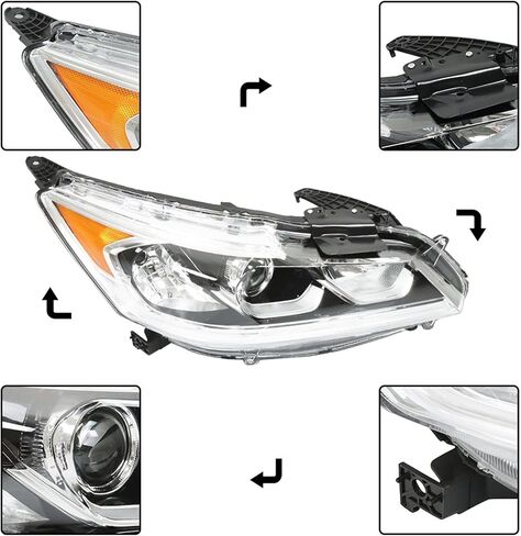 استبدال مجموعة المصباح الأمامي Munirater لعام 2016-2017 Accord Right-Melepamp Side 33100-T2A-A81 in Saudi Arabia