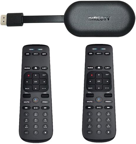 DIRECTV Gemini Air Breading مربع للعملاء فقط على الإنترنت | 4K HDR HDMI دونجل مع صوت عن بعد | التلفزيون المباشر ، تطبيقات Cloud DVR وتدفق | تاجر معتمد | يتطلب اشتراك دفق DirectV in Kuwait