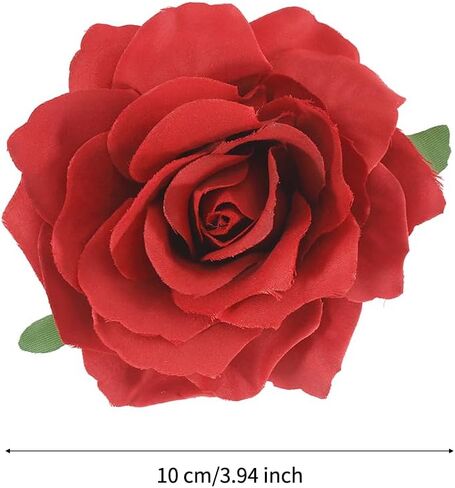 Pink & Beige Rose Brooches Flower Hair Clips for Women | Brooches and Pins | Hair Accessories | Valentines Hair Clips, Wedding Hair Accessories | Lapel Pin in Saudi Arabia