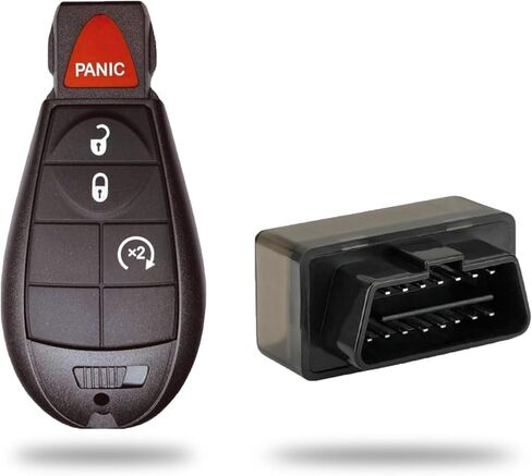 Remote Car Key Fob Replacement Kit for Dodge Ram GQ4-53T 2013 2014 2015 2016 2017 in Saudi Arabia