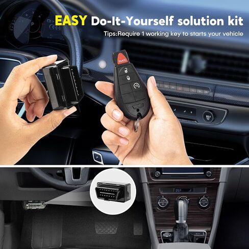 Remote Car Key Fob Replacement Kit for Dodge Ram GQ4-53T 2013 2014 2015 2016 2017 in Saudi Arabia