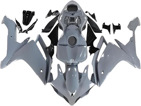 ABS Plastic Fairings Fairing Kit For Yamaha YZF1000 R1 2007 2008 Injection Full Bodywork Body Kit Fairings -Cement Grey in Saudi Arabia