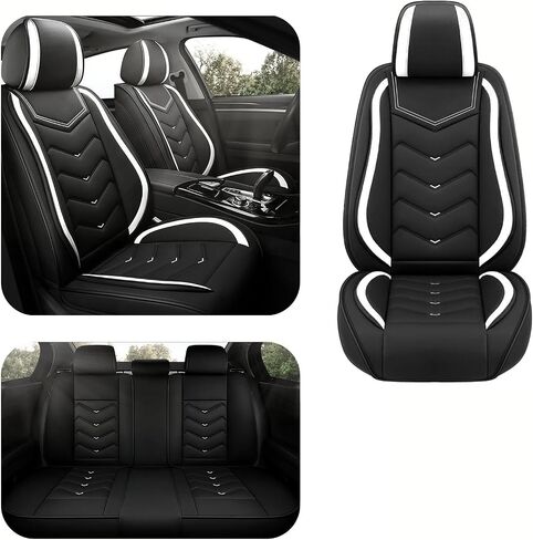 أغطية مقعد السيارة لأغطية سيارة Honda Odyssey 2000-2025 ، غطاء مقعد السيارة الممتاز Nappa Leather ، أغطية مقعد رياضية أنيقة ， مجموعات غطاء مقعد السيارات (الفاخرة 5 مقاعد/بيج) in Kuwait